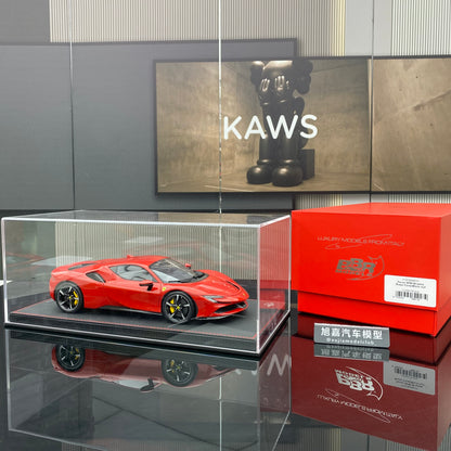 BBR 1/18 Ferrari SF90 Stradale Limited Edition Simulation Car Model Ornaments