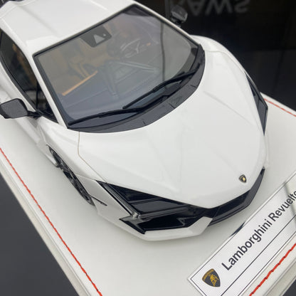 RUNNER 1/18 Lamborghini Reveulto limited edition car model ornament