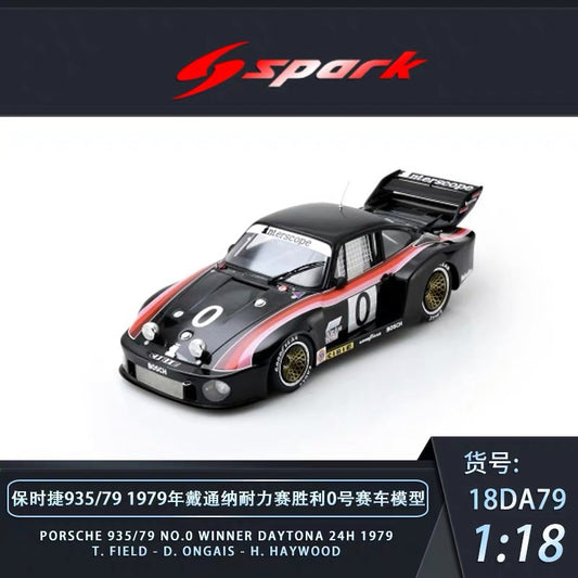 Spark 1/18 1979 Daytona Porsche 935 Victory 0 racing car resin 18DA79