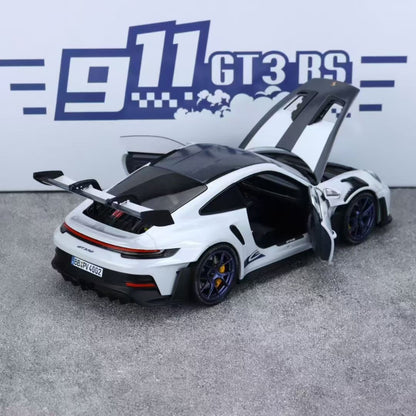 MINICHAMPS 1/18 Porsche 911 GT3 RS Alloy Car Model