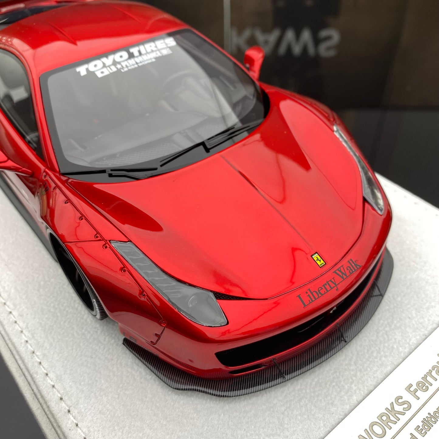 Ferrari 458 GT 1.0 Burgundy Edición Limitada Modelo BBA 1/18