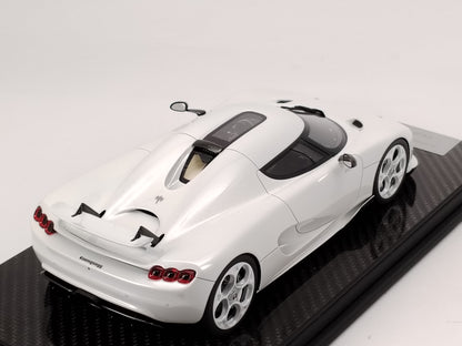 FRONTIART 1/18 Koenigsegg CC850 White Model Car