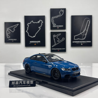 GT Spirit 1/18 BMW M3 E92 Blue GT941