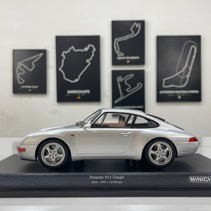 MINICHAMPS 1/18 Porsche 911 (993) 1993 Silver 155061101