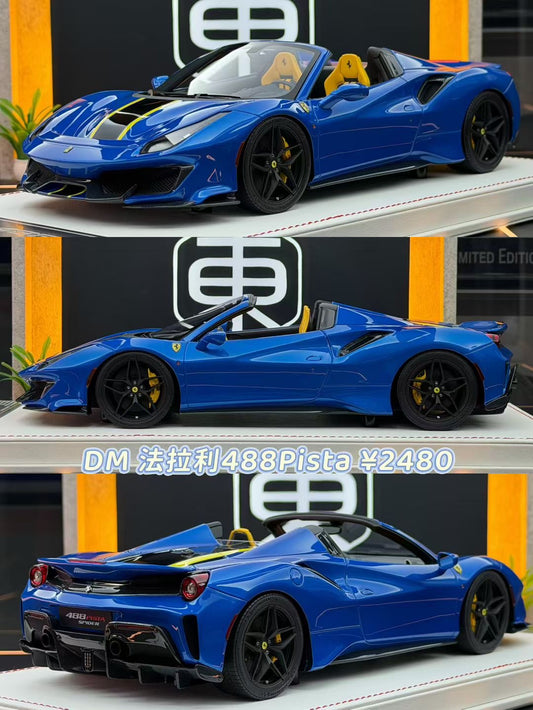 DM 1:18 Ferrari 488Pista 13/25 DDJ001
