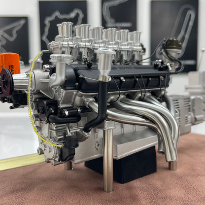 First Model 1/6 Ferrari 250 GTO Engine (Grey) FM06002
