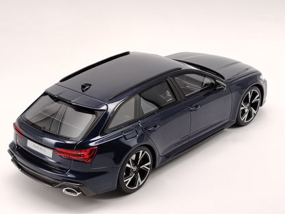 TOPSPEED 1/18 Audi AUDI RS6 AVANT Simulation Car Model Ornaments Closed