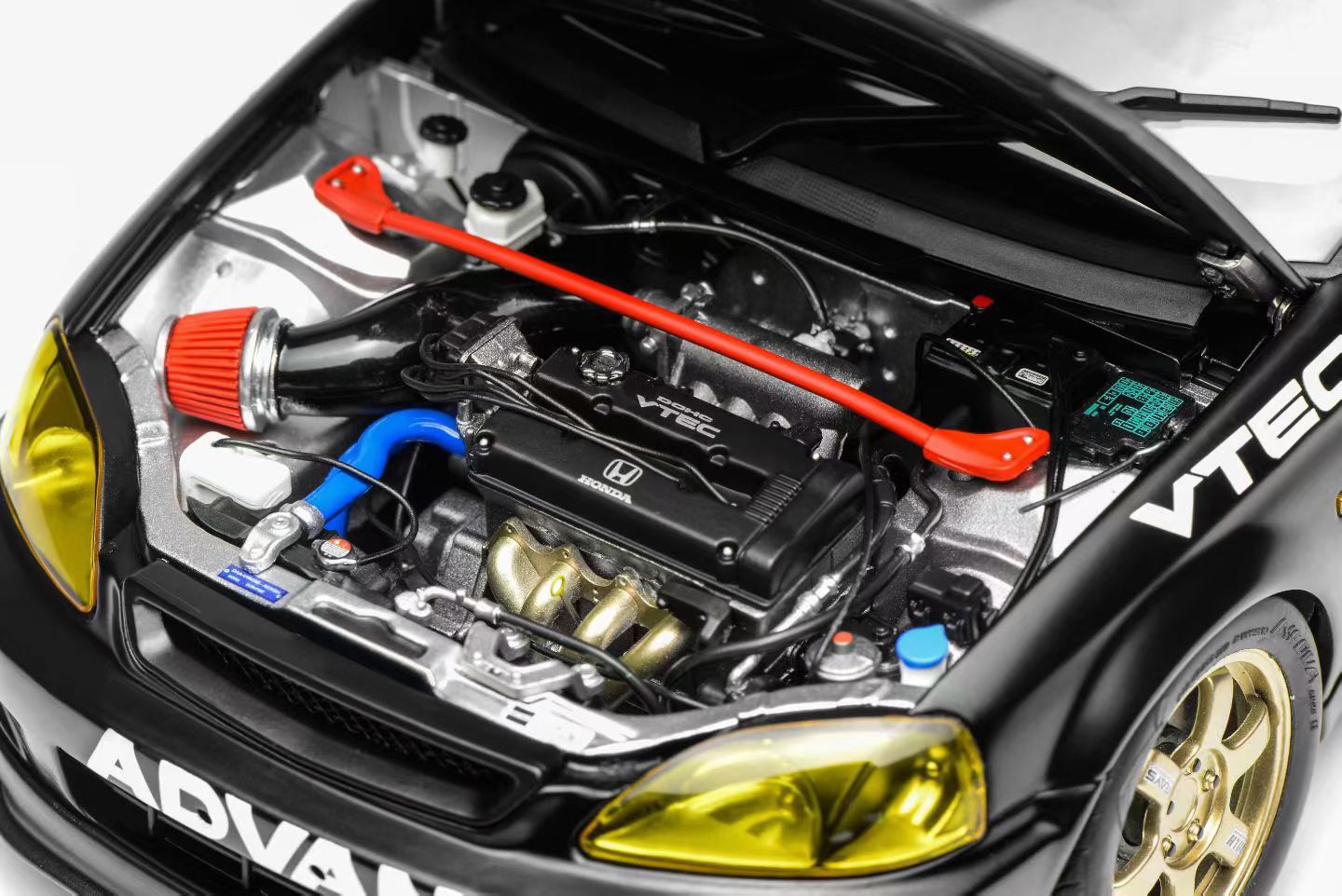 MH 1/18 Honda Civic Type R (EK9) Alloy Fully Open
