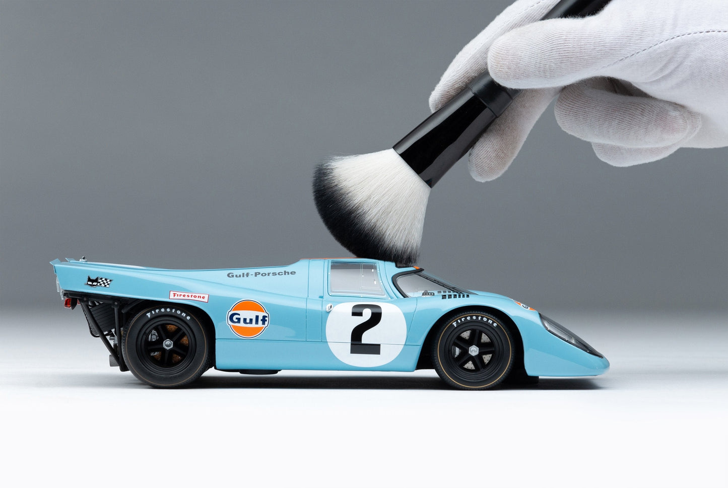 Amalgam 1/18 Porsche 917K-1970 Daytona 24 Hours Endurance Race Champion Simulation Car Model