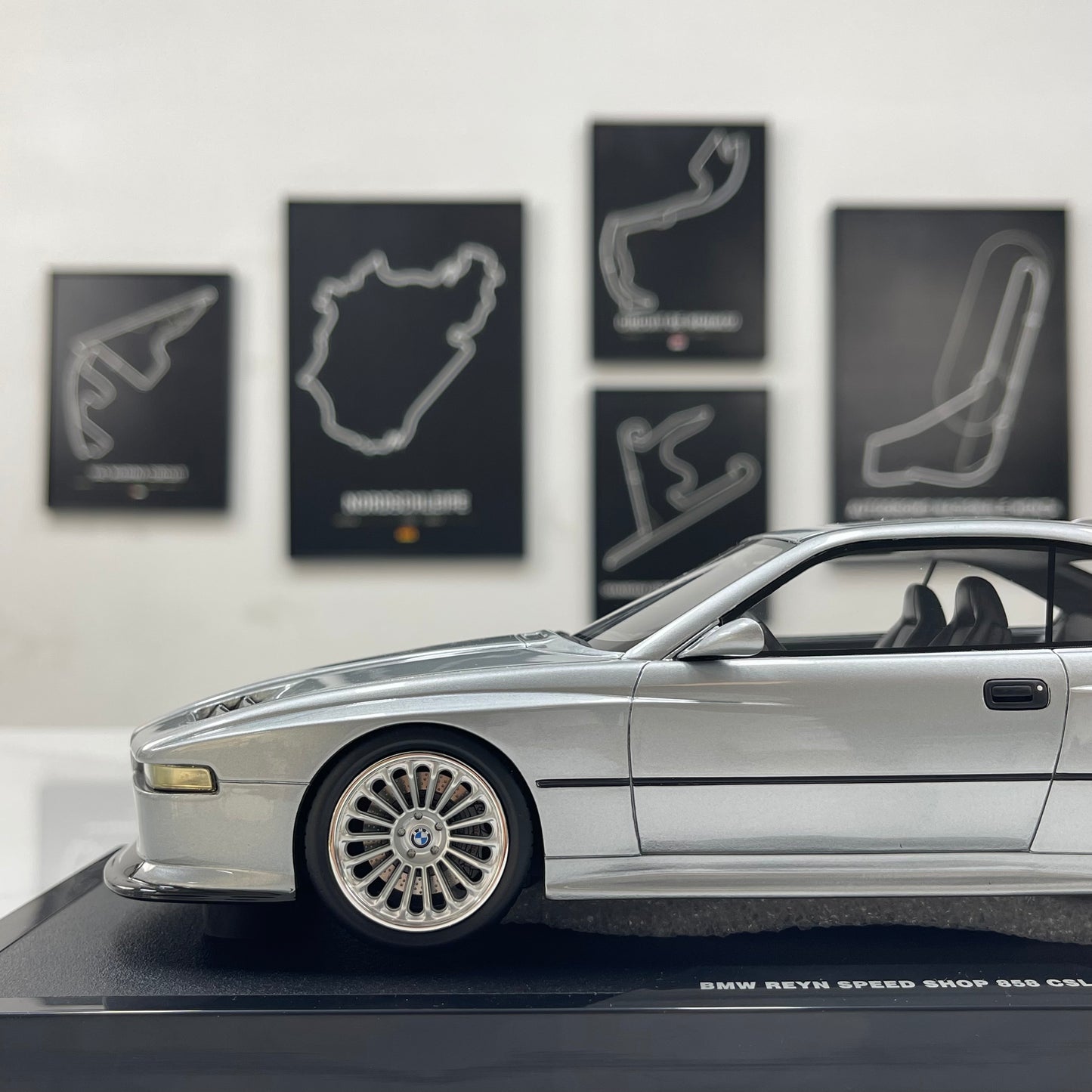 OTTO 1/18 BMW REYN SPEED SHOP 858 CSL (Designed by Jonsibal) – Shadow Chrome Metallic (OT1173)