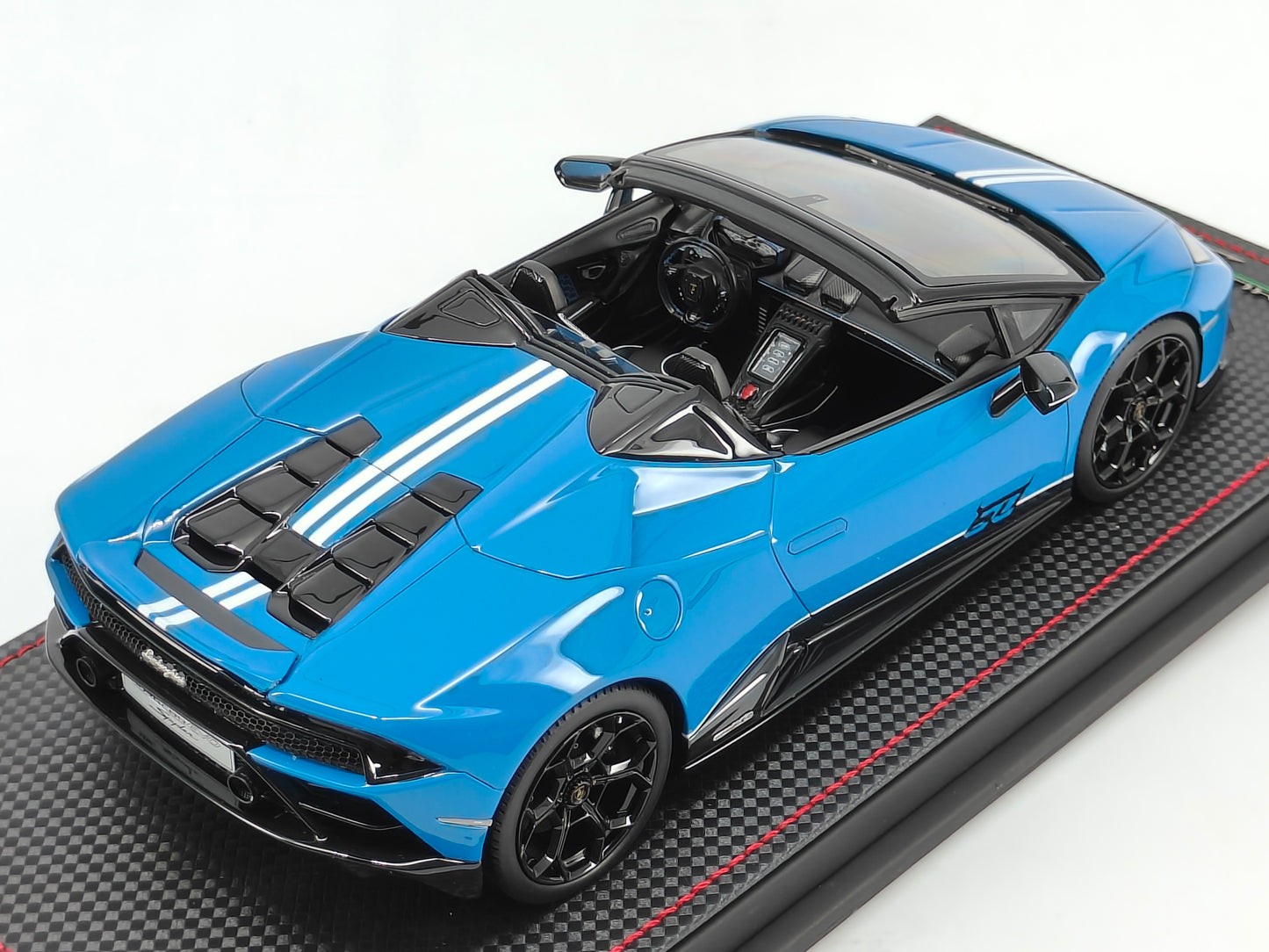MR 1/18 Lamborghini Huracan EVO 60th Anniversary Edition Viper Green Limited Edition Car Model LAMBO037SB