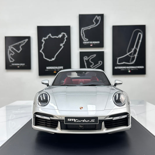 GT Spirit 1/8 Porsche 911 [992.1] Turbo S – Silver (GTS801801)