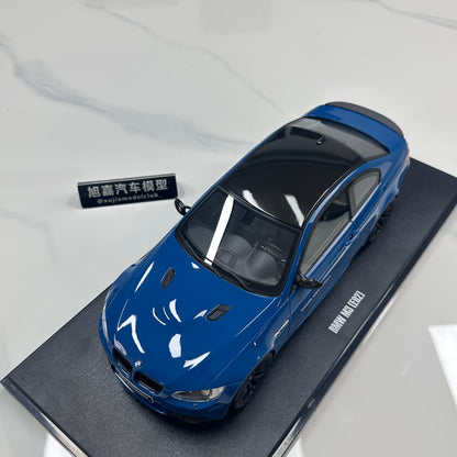GT Spirit 1/18 BMW M3 E92 Blue GT941