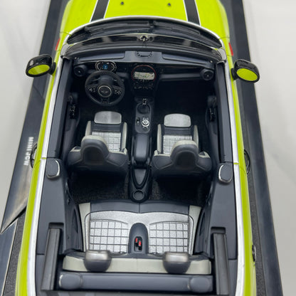 OTTO 1/18 MINI JCW Cabrio Zesty Yellow OT1303