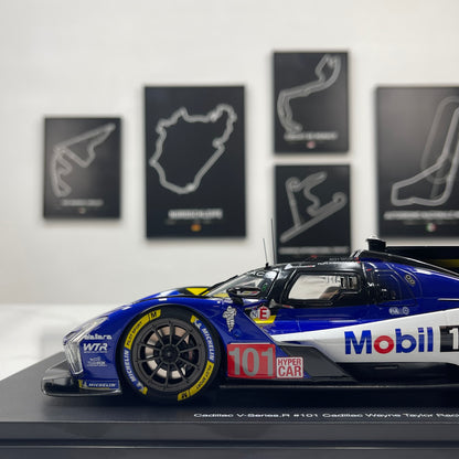 Topspeed 1/18 Cadillac V-Series.R #101 (Cadillac Wayne Taylor Racing) – Blue Livery (TS0643)