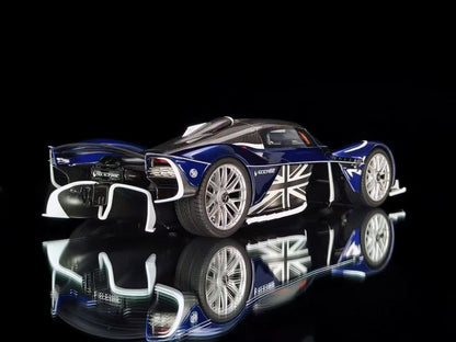 Frontiart 1/18 Aston Martin Valkyrie Sabiro Blue Resin Model Car