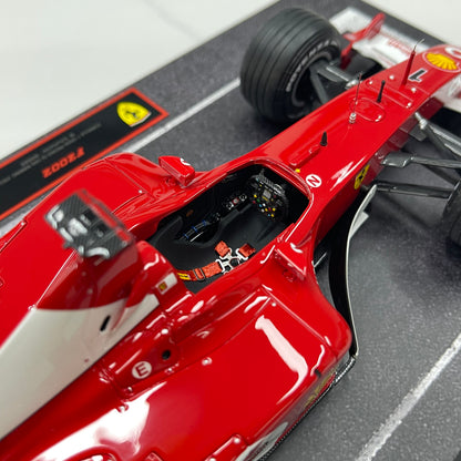 BBR 1/18 Ferrari F2002 GP San Marino Schumacher-Winner BBRC1862A1