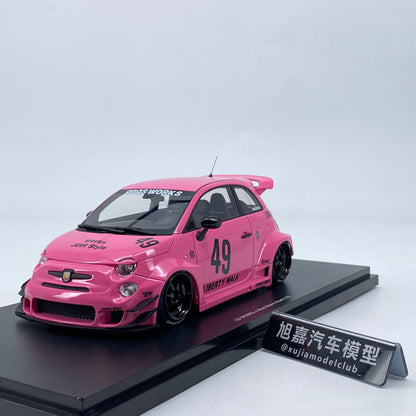 Topspeed 1/18 Abarth 595 LBWK simulation car model