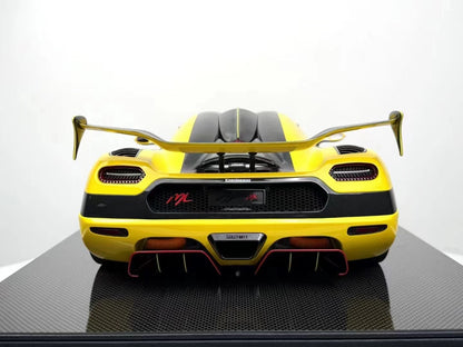 【pre-sell】Frontiart 1/8 Koenigsegg Agera ML Locke Yellow Limited Edition High-End Car Model Ornament