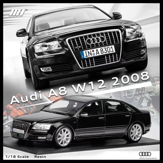 MOTORHELIX 1/18 Audi A8 W12 2008 Resin Car Model