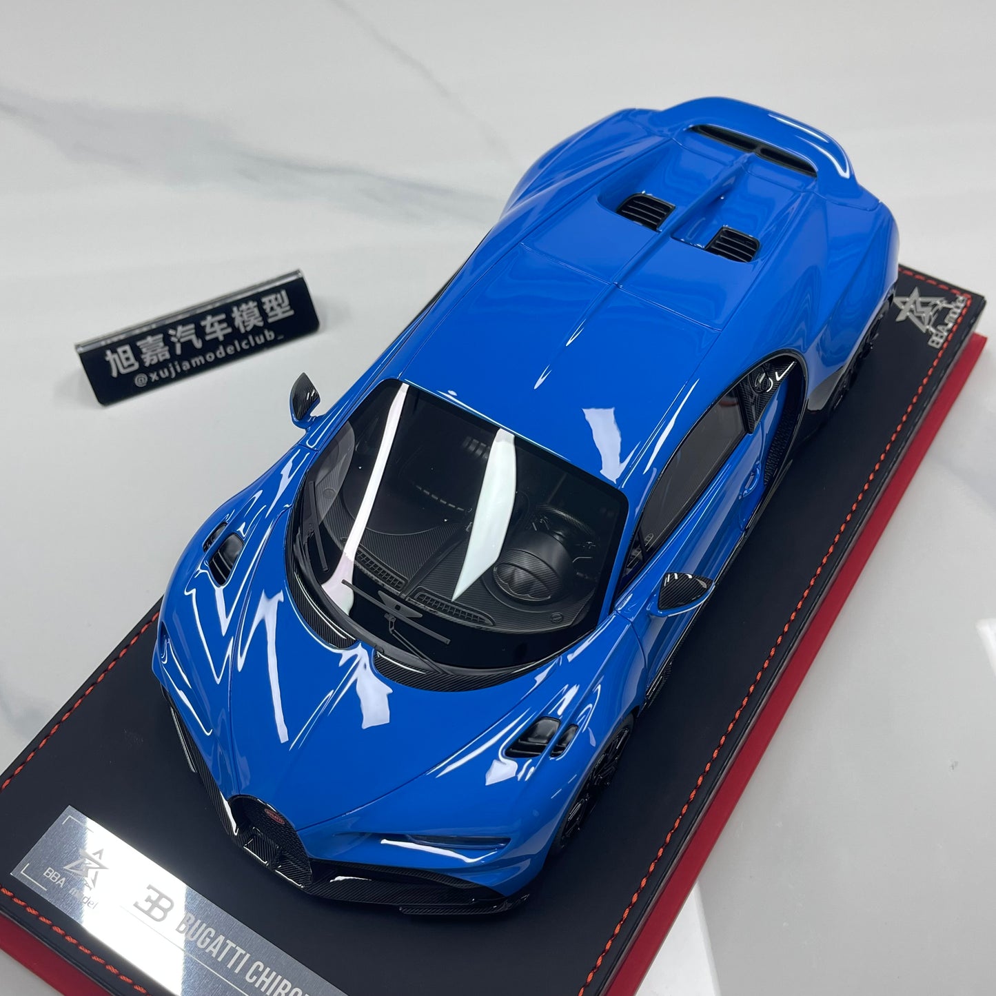BBA MODEL 1/18 Bugatti Chiron Profilée Blue