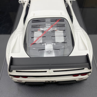 GT Spirit 1/18 Ferrari F40 white simulation car model collection ornaments