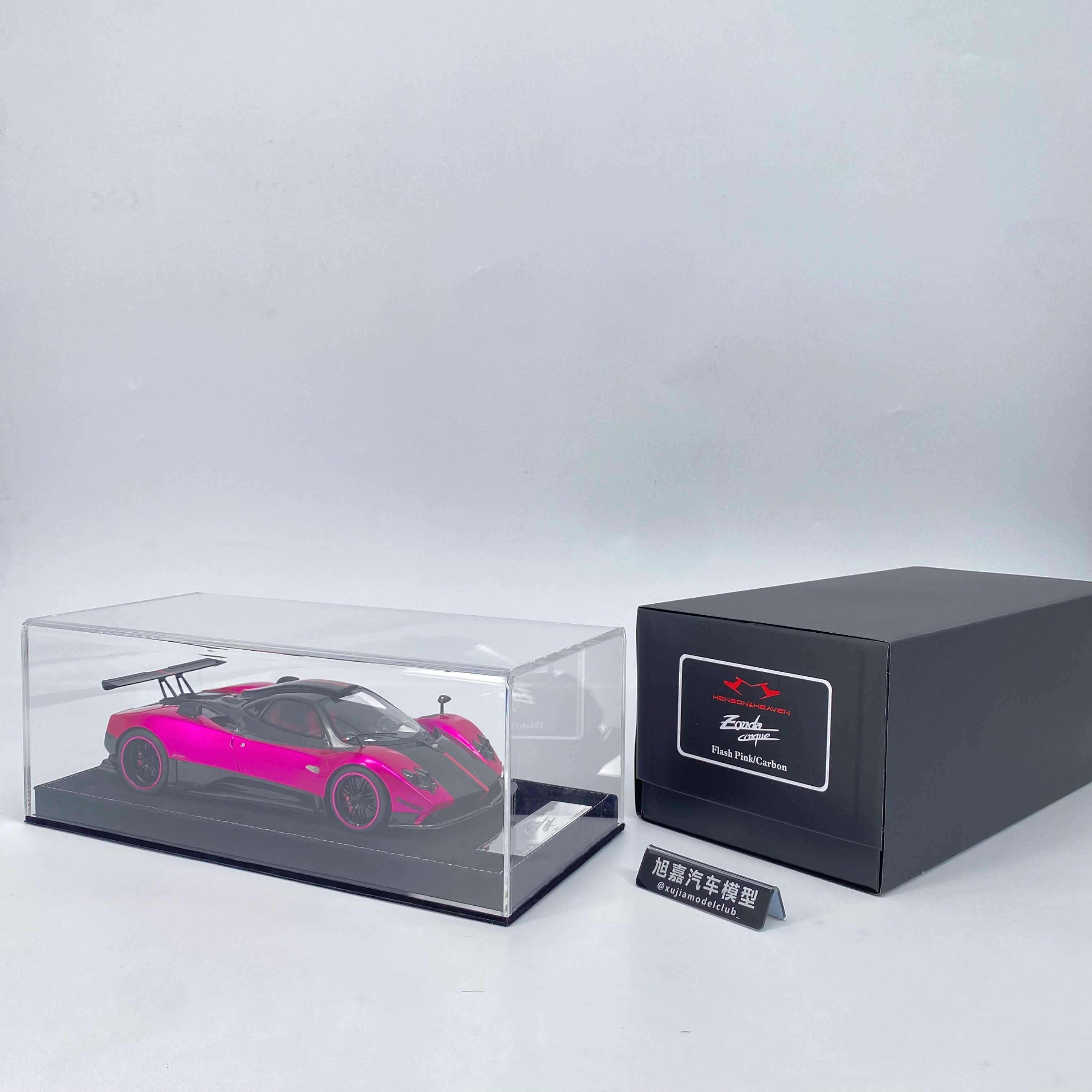 パガーニ　Pagani Cinque 1:18 HH Model 1/18 Pagani Zonda Cinque Coupe Color Change Purple