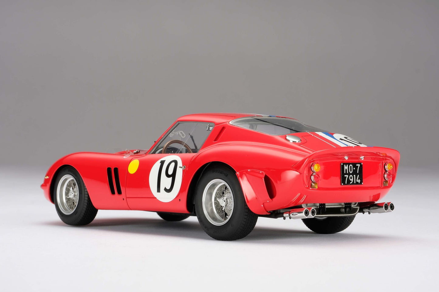 Amalgam 1/18 Ferrari 250GTO 3705GT 1962 Le Mans GT class winner