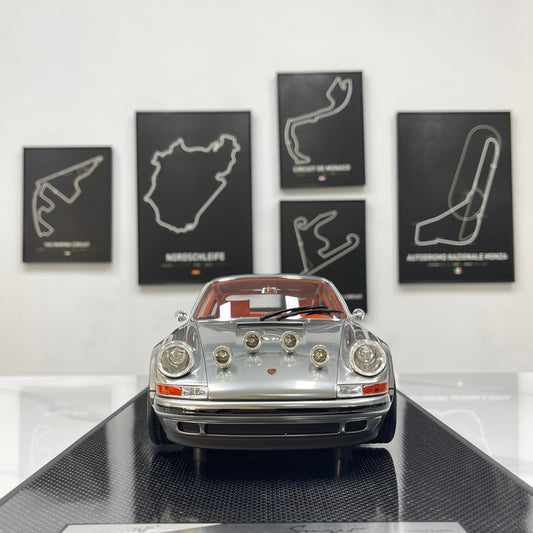 IVY 1/12 Porsche Singer Silver IVY249