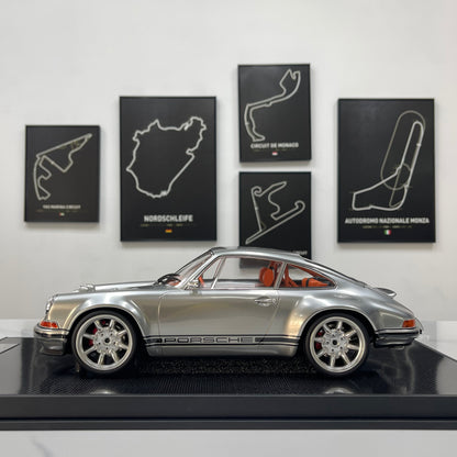 IVY 1/12 Porsche Singer Silver IVY249
