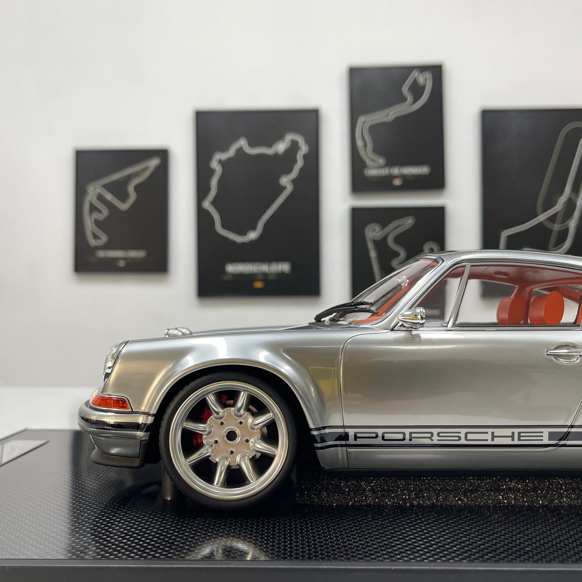 IVY 1/12 Porsche Singer Silver IVY249