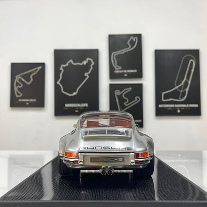 IVY 1/12 Porsche Singer Silver IVY249