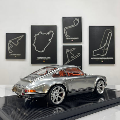 IVY 1/12 Porsche Singer Silver IVY249