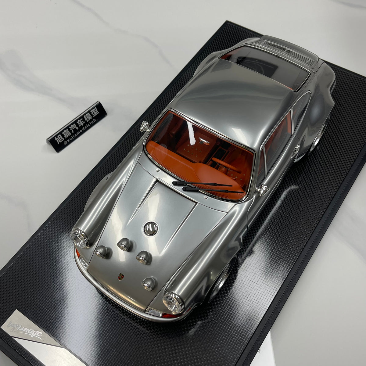 IVY 1/12 Porsche Singer Silver IVY249
