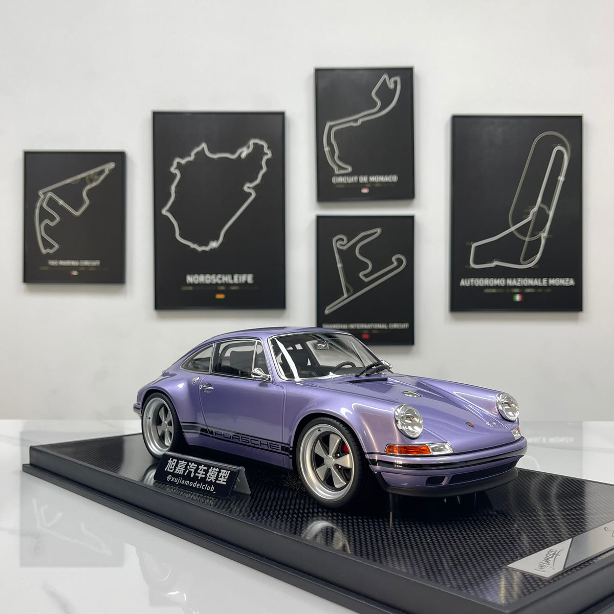 IVY 1/12 Porsche Singer with Skis IVY248