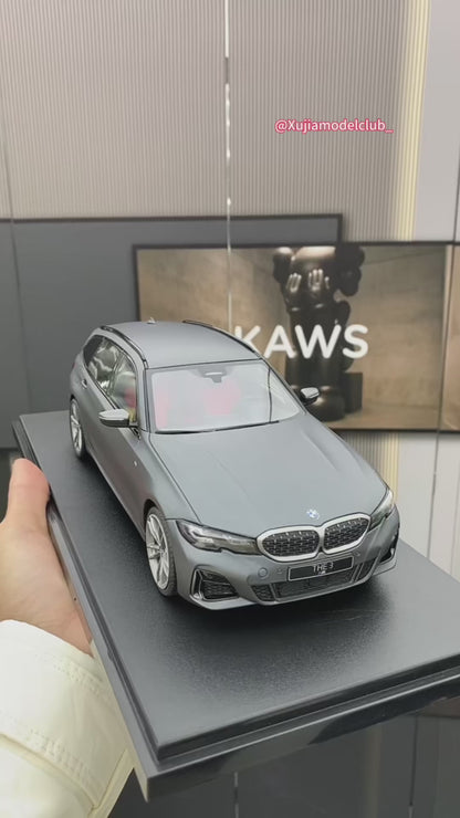 GT Spirit 1/18 BMW M340i Xdrive M Sport Gray Limited Edition Car Model
