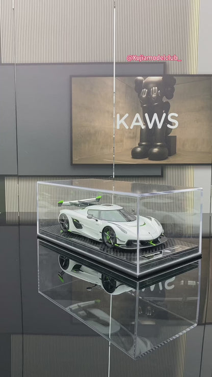 FRONTIART FA 1/18 Koenigsegg Jesko white limited edition car model ornament