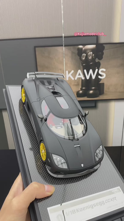 VMB 1/18 Koenigsegg CCXR limited edition supercar model ornament gift