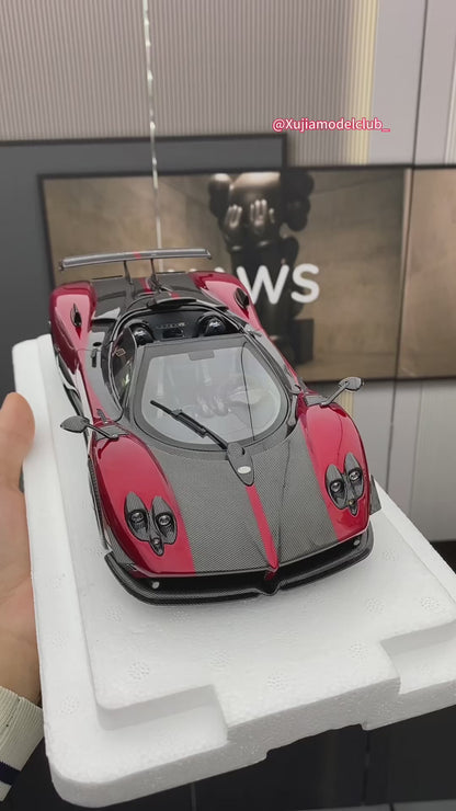 Almost Real 1/18 Pagani Zonda Cinque Alloy Fully Open Simulation Car Model