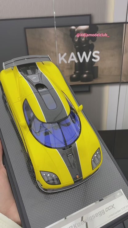 VMB 1/18 Koenigsegg CCXR limited edition supercar model ornament gift