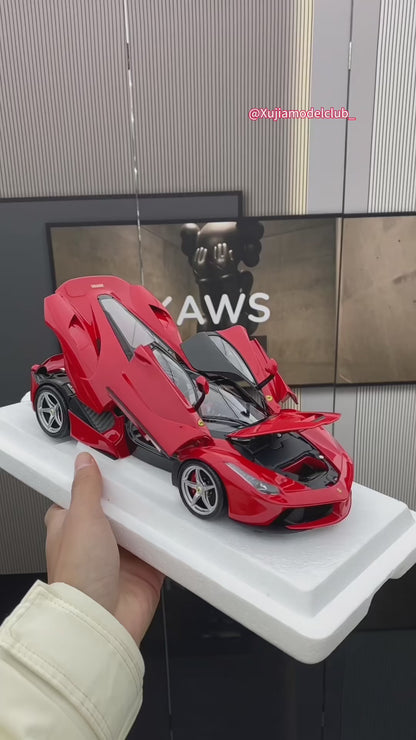 BBR 1/18 Ferrari LaFerrari alloy full-open simulation car model LaFerrari hard-top supercar ornaments