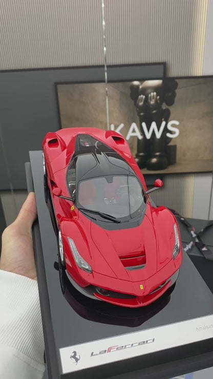Amalgam 1/18 Ferrari LaFerrari simulation car model ornaments
