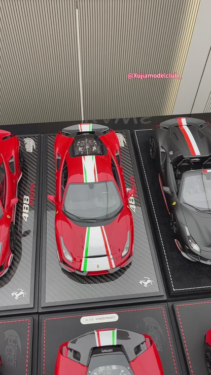 BBR 1/18 Ferrari 488pista series limited edition simulation car model ornaments