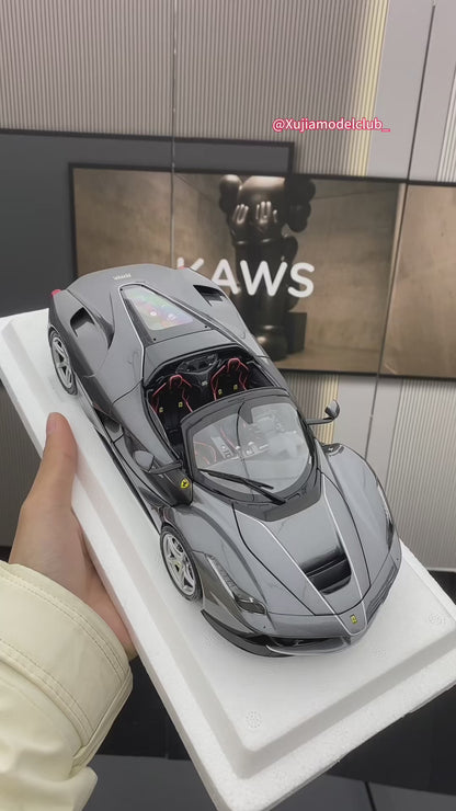BBR 1/18 Ferrari LaFerrari Convertible Supercar Simulation Car Model