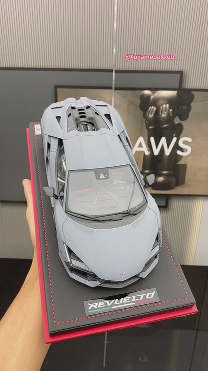 MR 1/18 Lamborghini Reveulto limited edition simulation car model collectible