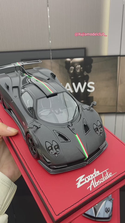 PEAKO 1/18 Pagani Zonda Absolute resin limited edition car model collection ornaments